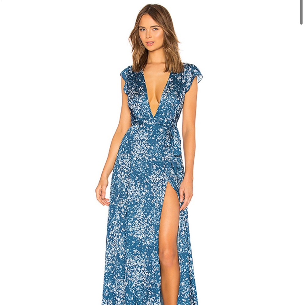 Tularosa Sid Wrap Dress in Alison Floral XS